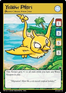 Yellow Pteri
